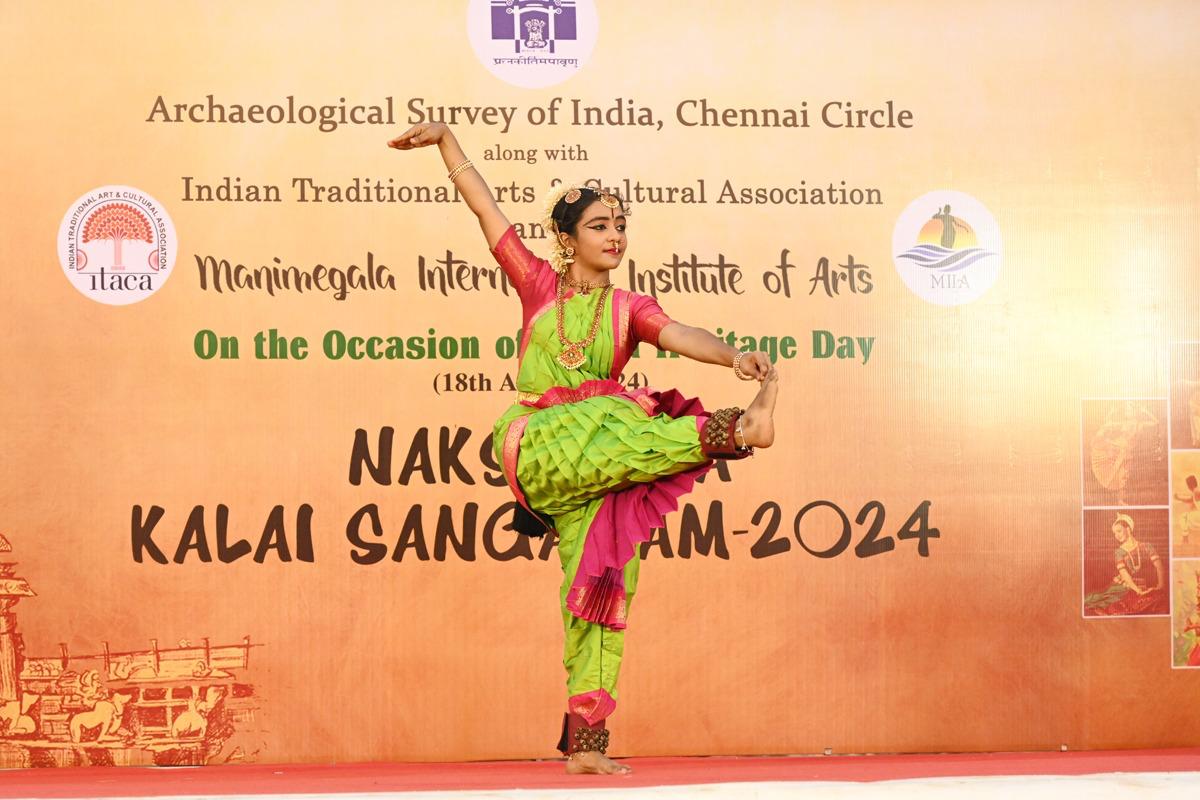 world record dance performance in Bharatanatyam